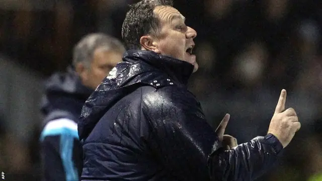 Shrewsbury Town manager Micky Mellon