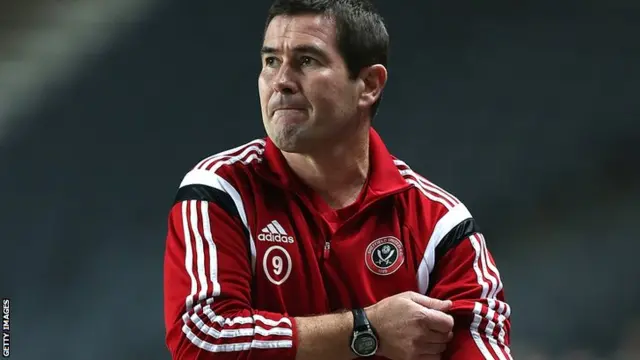 Sheffield United manager Nigel Clough