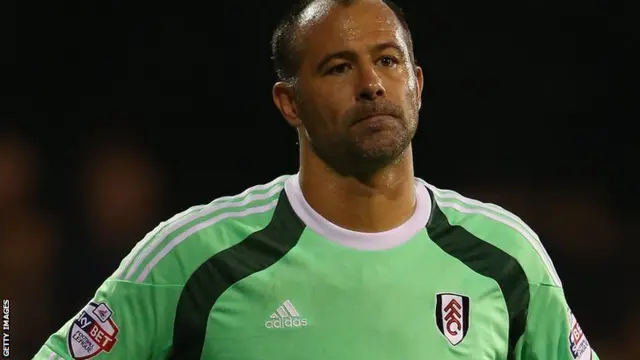 Fulham keeper Gabor Kiraly