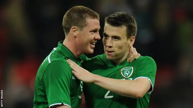 James McCarthy and Seamus Coleman