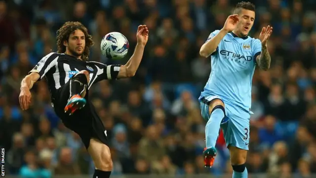 Fabricio Coloccini and Aleksandar Kolarov