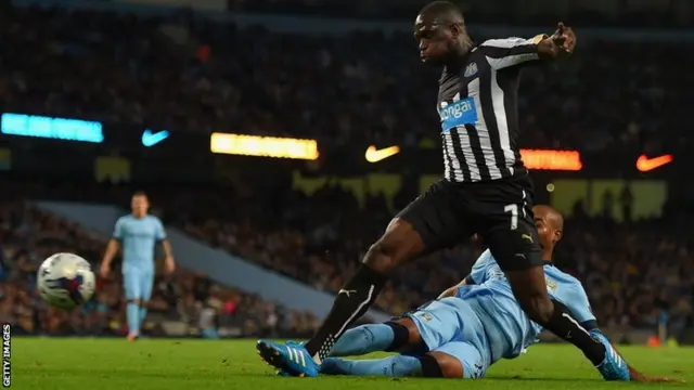 Moussa Sissoko scores Newcastle's second