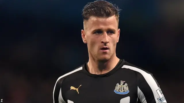 Newcastle United's Ryan Taylor