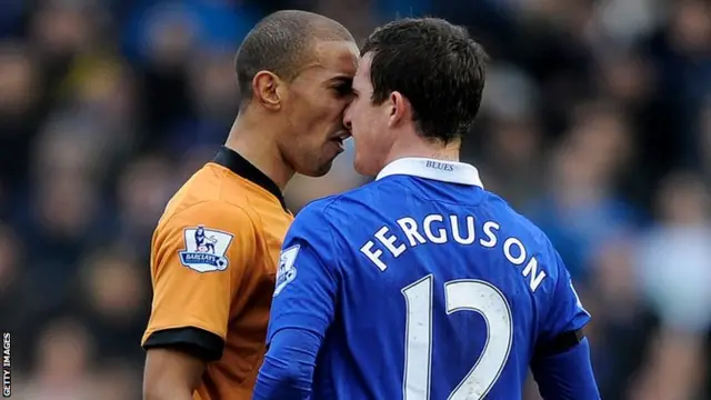 Karl Henry and Barry Ferguson