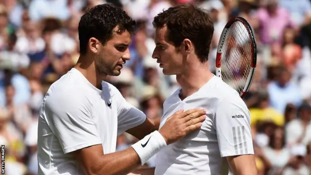 Grigor Dimitrov and Andy Murray