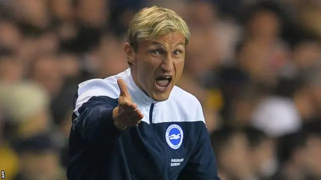 Brighton manager Sami Hyypia