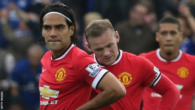 Falcao and Rooney