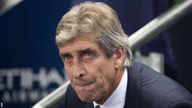 Manchester City manager Manuel Pellegrini