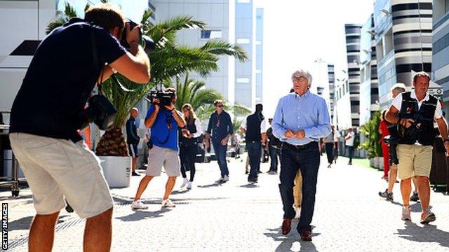 Bernie Ecclestone