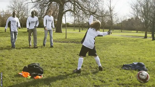 Jumpers for goalposts