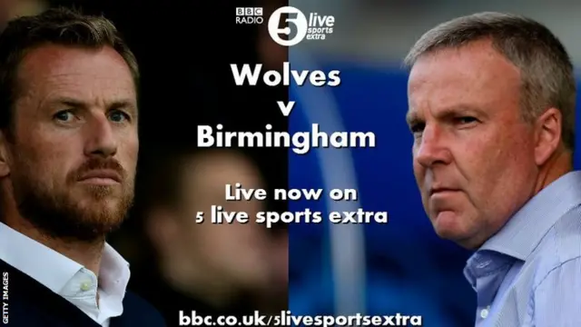 Wolves v birmingham