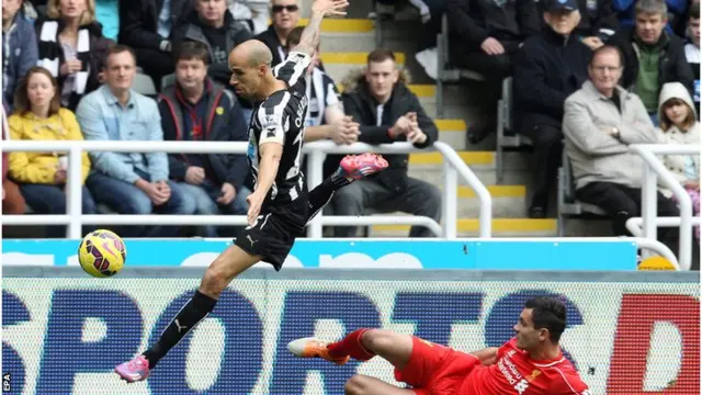 Newcastle's Gabriel Obertan