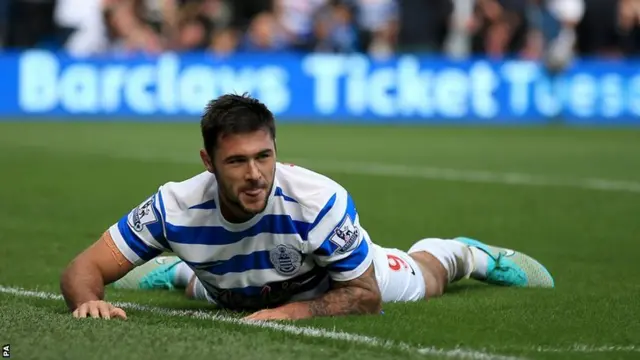 QPR striker Charlie Austin