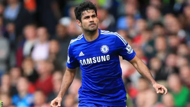 Chelsea striker Diego Costa