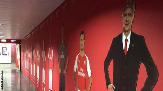 The tunnel at Emirates Stadium