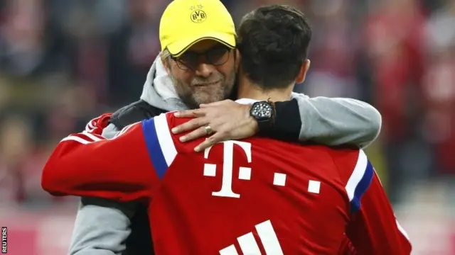 Klopp and Lewandowski