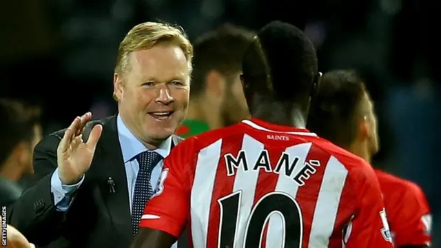 Southampton manager Ronald Koeman