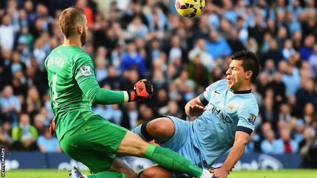 David De Gea and Sergio Aguero