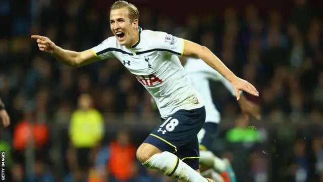 Harry Kane gives Tottenham the lead