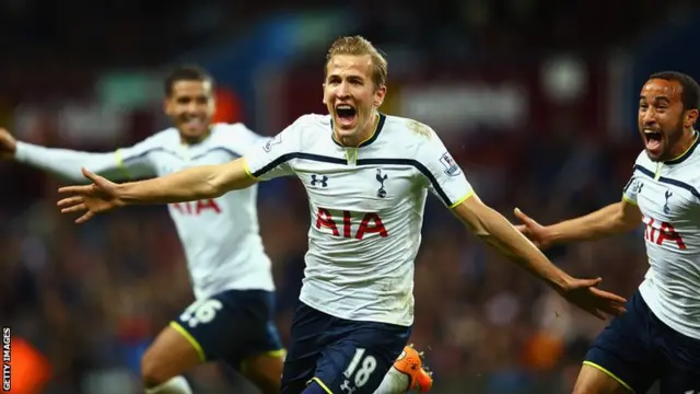 Harry Kane celebrates