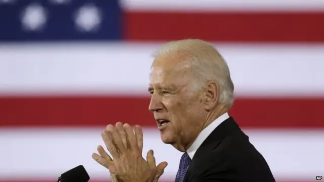 File photo: Vice President Joe Biden, 29 October 2014