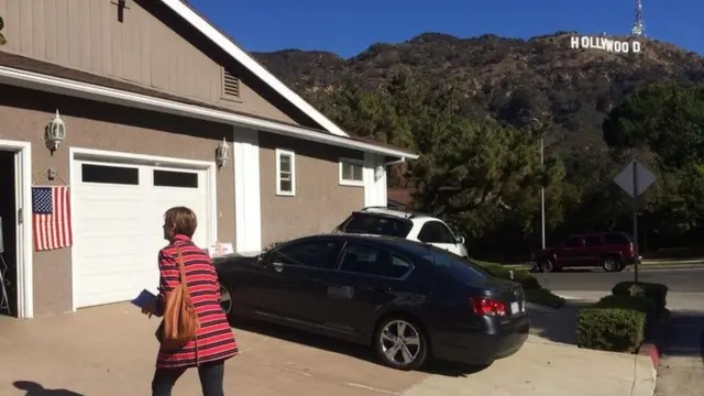 Voting in Hollywood, US mid-term elections, 2014