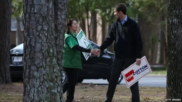 Tom Cotton in Little Rock