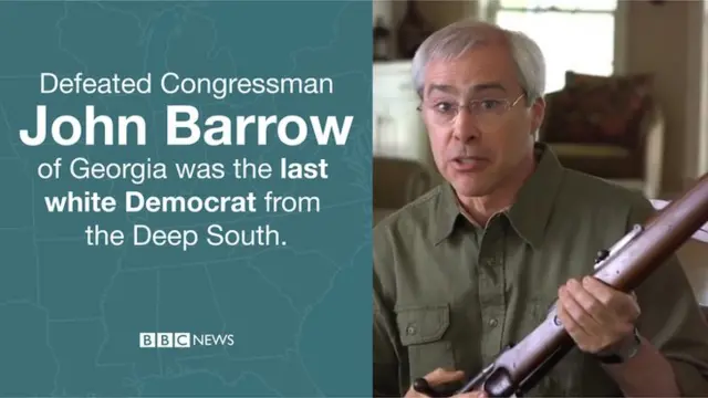 Graphic about John Barrow of Georgia