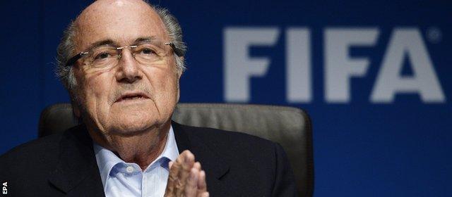 Fifa president Sepp Blatter agreed not to stage the 2022 World Cup at the same time as the Winter Olympics