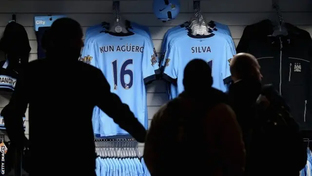 Manchester City replica shirts