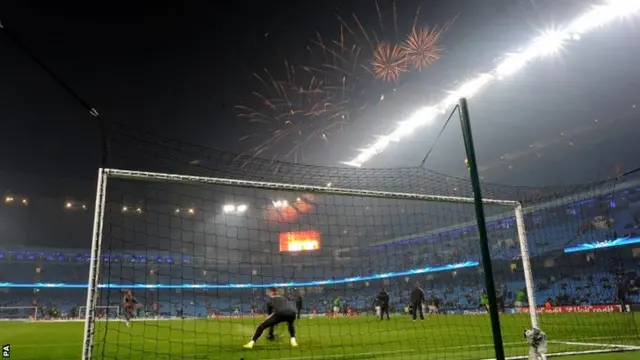 Etihad fireworks display