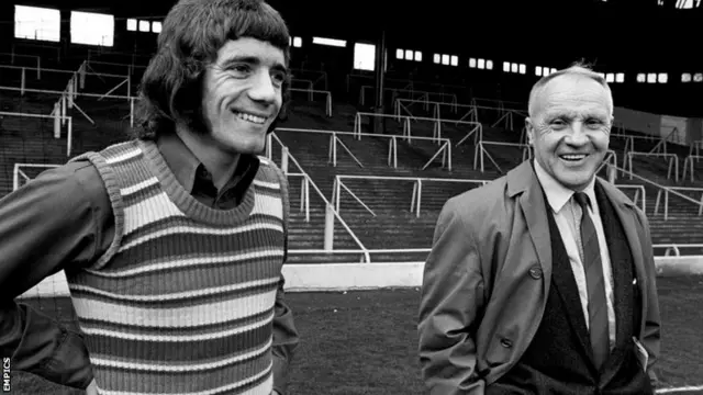 Kevin Keegan and Bill Shankly