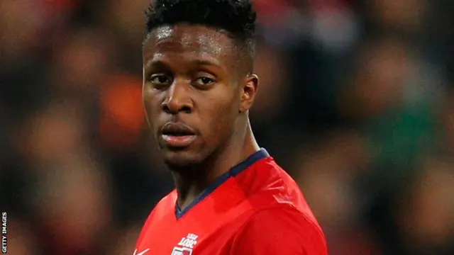 Divock Origi playing for Lille