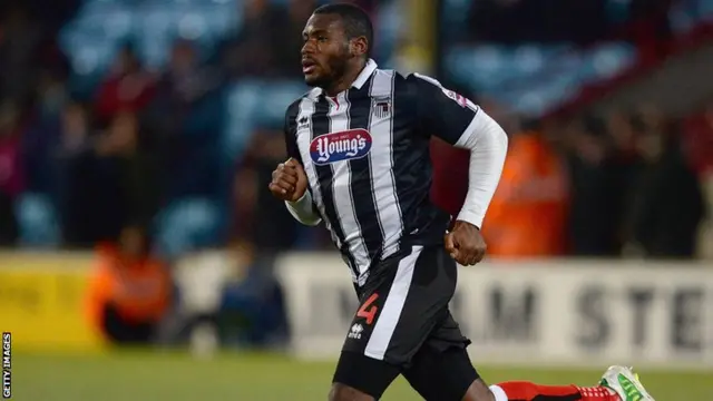 Lenell John-Lewis playing for Grimsby