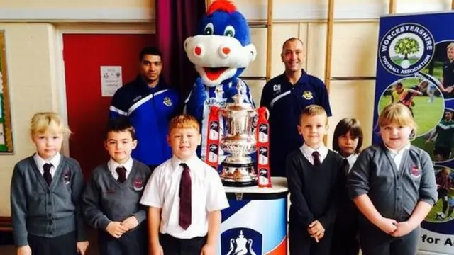 Children at Perdiswell Primary School