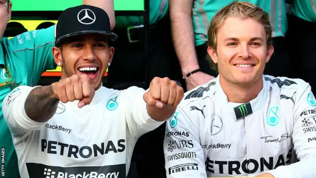 Lewis Hamilton & Nico Rosberg