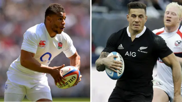 Kyle Eastmond and Sonny Bill Williams