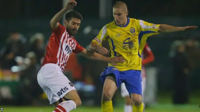 Warrington Town v Exeter City