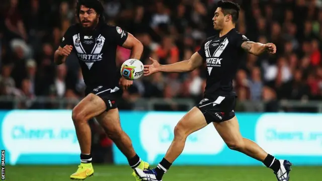 New Zealand's Shaun Johnson