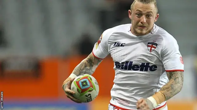 England's Josh Charnley