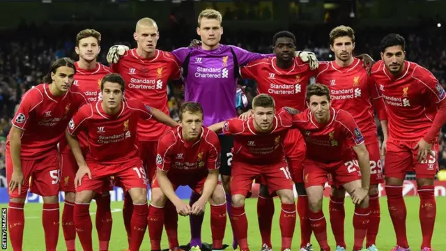 Liverpool team