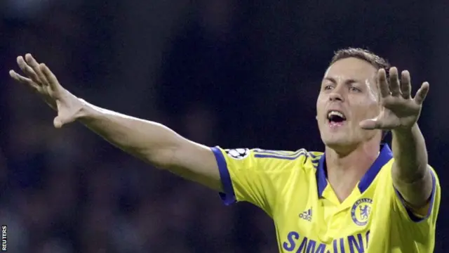 Chelsea midfielder Nemanja Matic