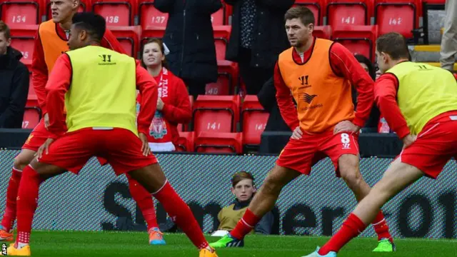 Liverpool captain Steven Gerrard