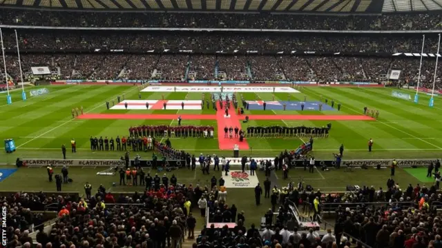 National anthems pre-match