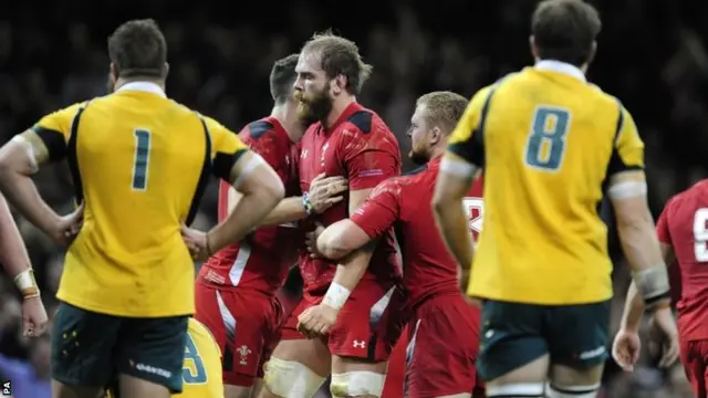 Wyn Jones celebrates