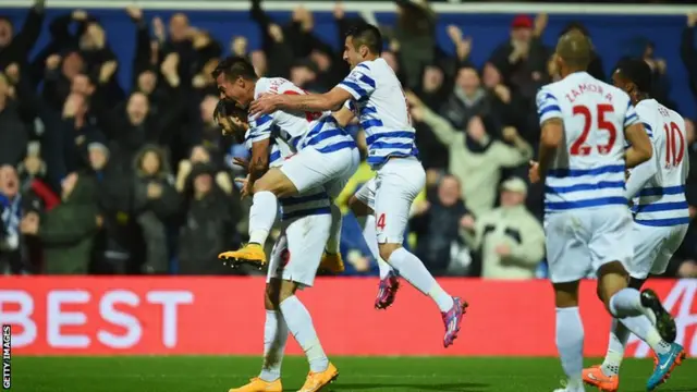 Charlie Austin scores for QPR