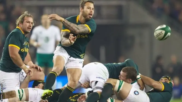 Francois Hougaard of South Africa