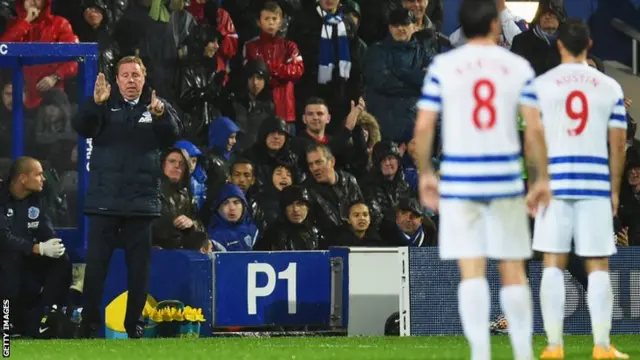 Harry Redknapp offers instructions