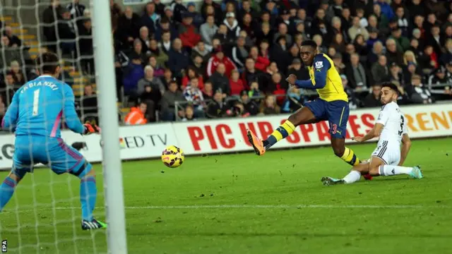 Arsenal striker Danny Welbeck