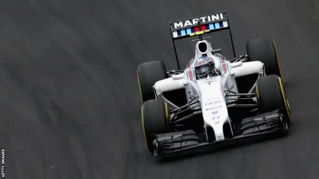 Felipe Massa at the Brazilian Grand Prix